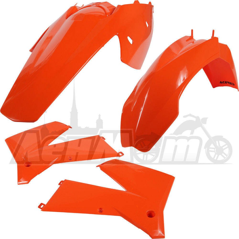 2071130237 ACERBIS Комплект пластика (PLASTIC KIT ORANGE)  1581-9384 Western Power Sports купить