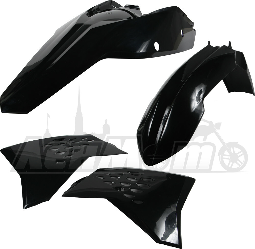 2113790001 ACERBIS Комплект пластика (PLASTIC KIT BLACK)  21137-90001 Western Power Sports купить