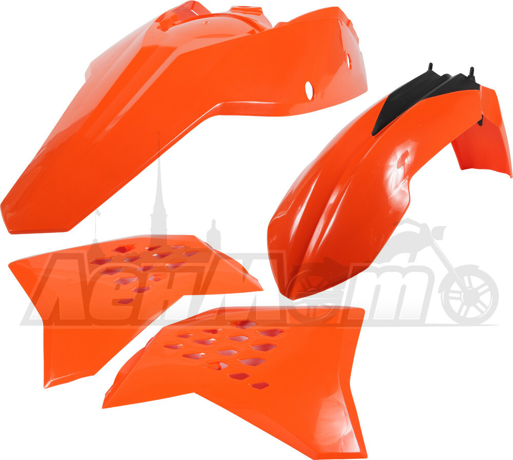 2113790237 ACERBIS Комплект пластика (PLASTIC KIT ORANGE)  21137-90237 Western Power Sports купить