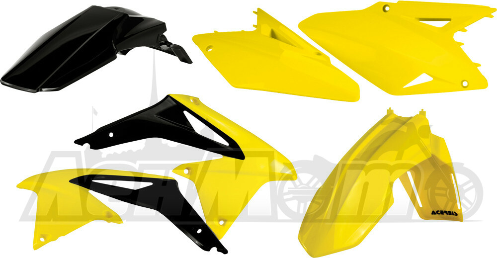 2113824584 ACERBIS Комплект пластика (PLASTIC KIT YELLOW)  21138-24584 Western Power Sports купить