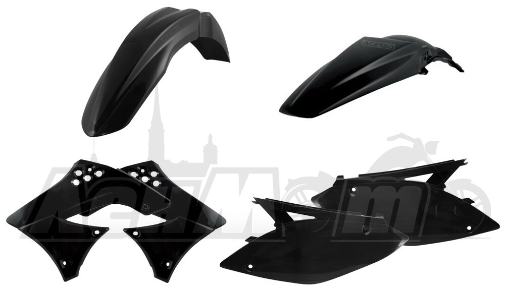 2141770001 ACERBIS Комплект пластика (PLASTIC KIT BLACK)  21417-70001 Western Power Sports купить