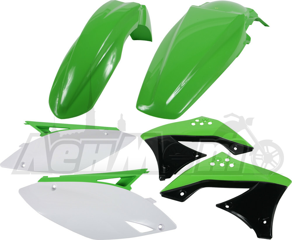 2141770438 ACERBIS Комплект пластика (PLASTIC KIT GREEN)  21417-70438 Western Power Sports купить