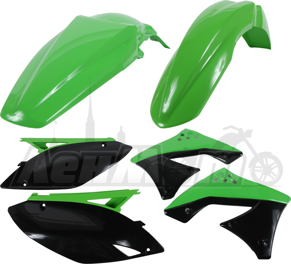 2141780438 ACERBIS Комплект пластика (PLASTIC KIT GREEN)  21417-80438 Western Power Sports купить