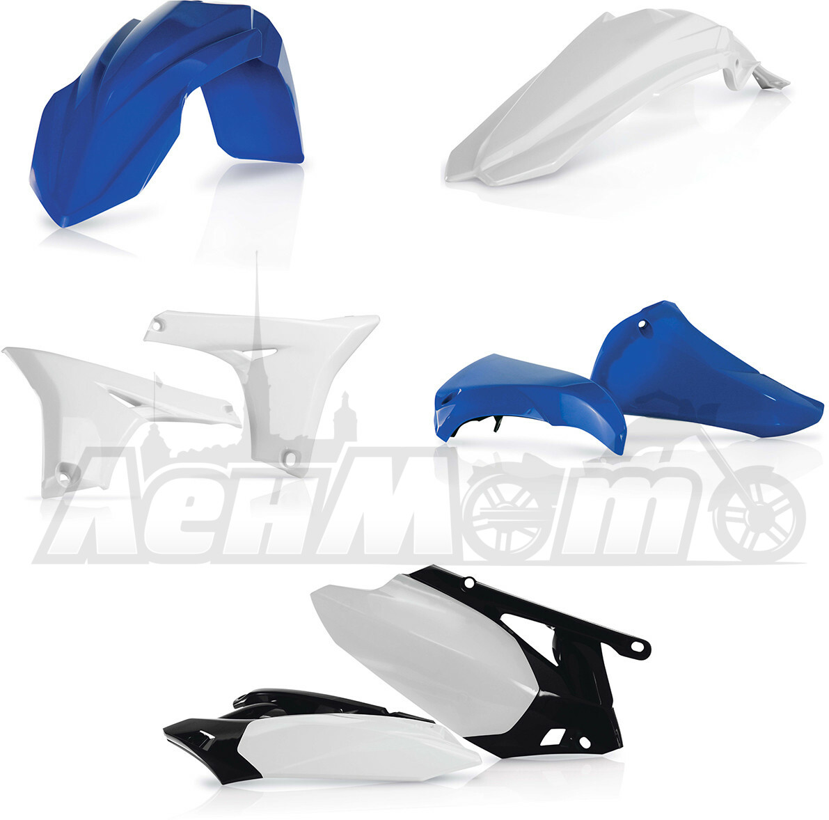 2171883713 ACERBIS Комплект пластика (PLASTIC KIT BLUE)  21718-83713 Western Power Sports купить