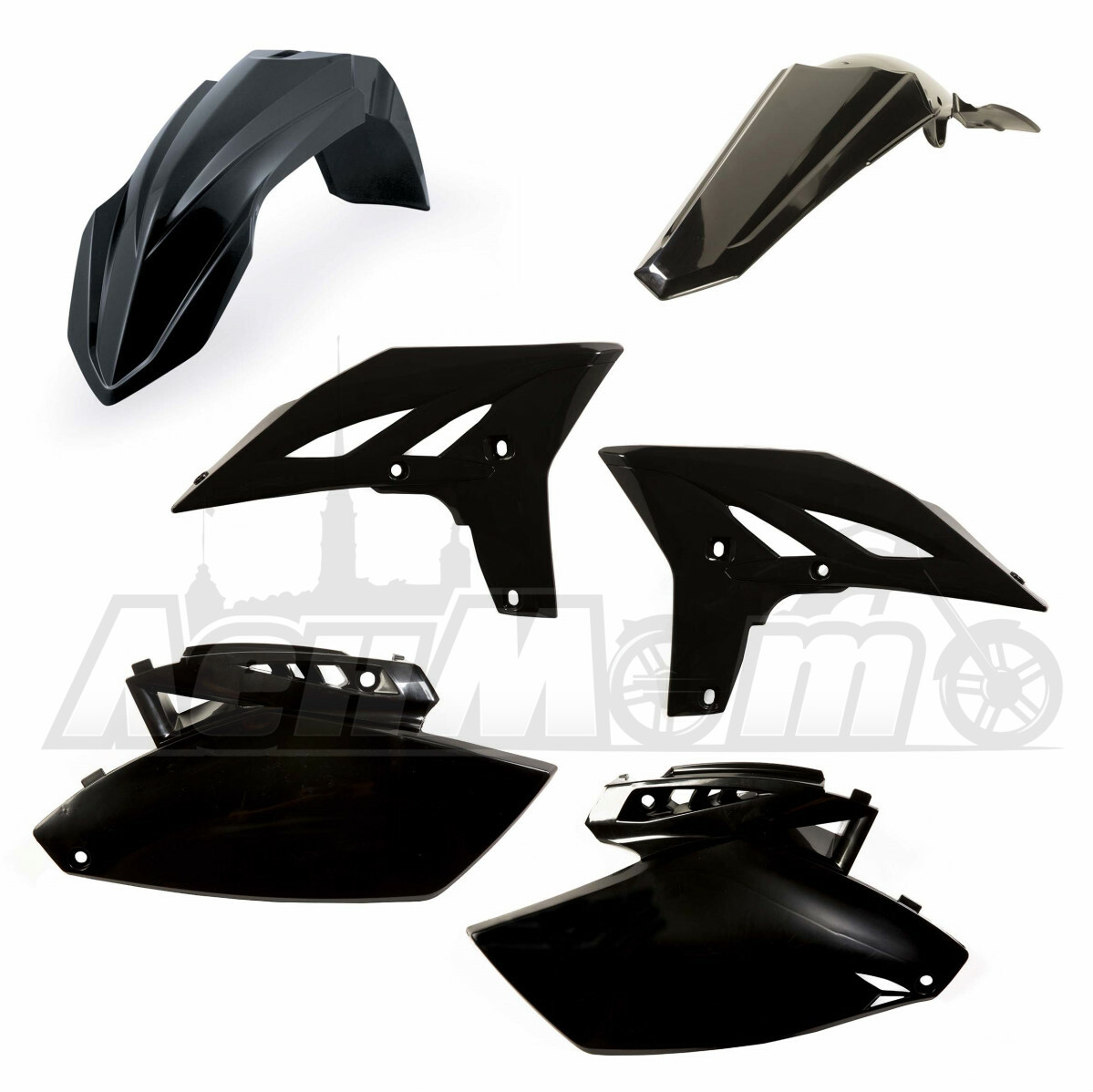 2171890001 ACERBIS Комплект пластика (PLASTIC KIT BLACK)  21718-90001 Western Power Sports купить