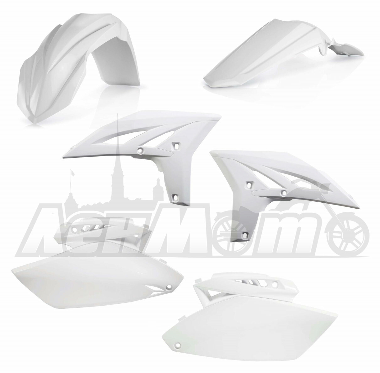 2171890002 ACERBIS Комплект пластика (PLASTIC KIT WHITE)  21718-90002 Western Power Sports купить