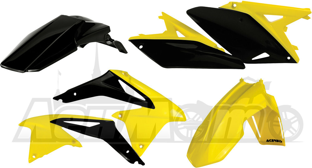 2171904584 ACERBIS Комплект пластика (PLASTIC KIT YELLOW)  21719-04584 Western Power Sports купить