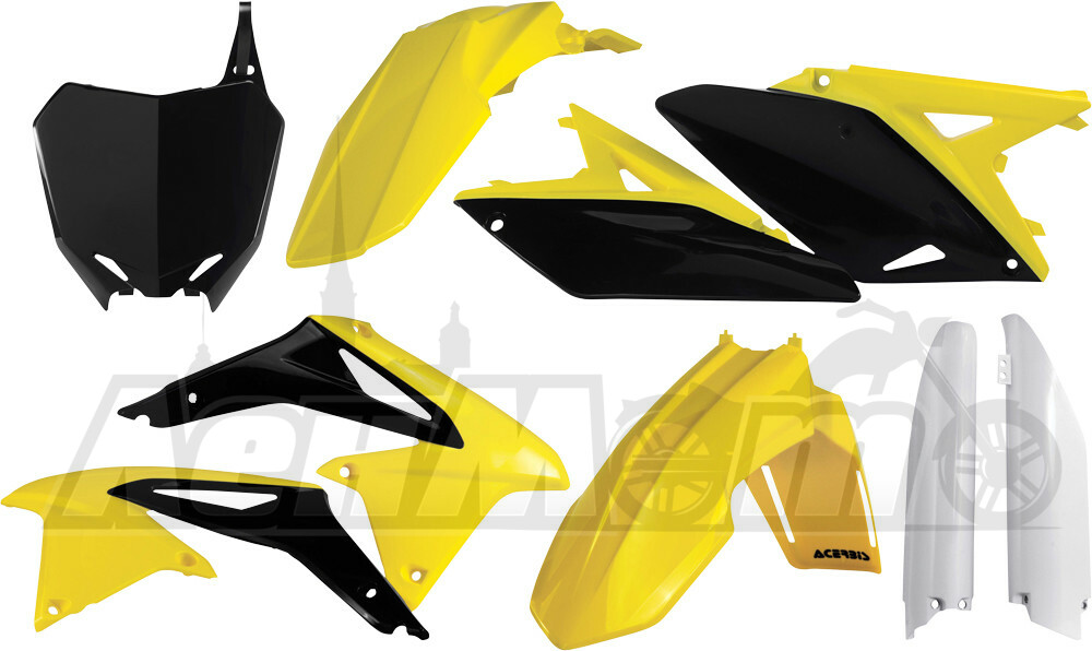 2198030145 ACERBIS Комплект пластика (PLASTIC KIT YELLOW)  21980-30145 Western Power Sports купить