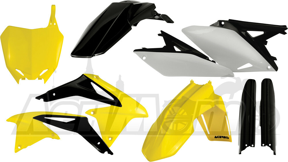 2198033914 ACERBIS Полный комплект пластика (FULL PLASTIC KIT YELLOW)  21980-33914 Western Power Sports купить