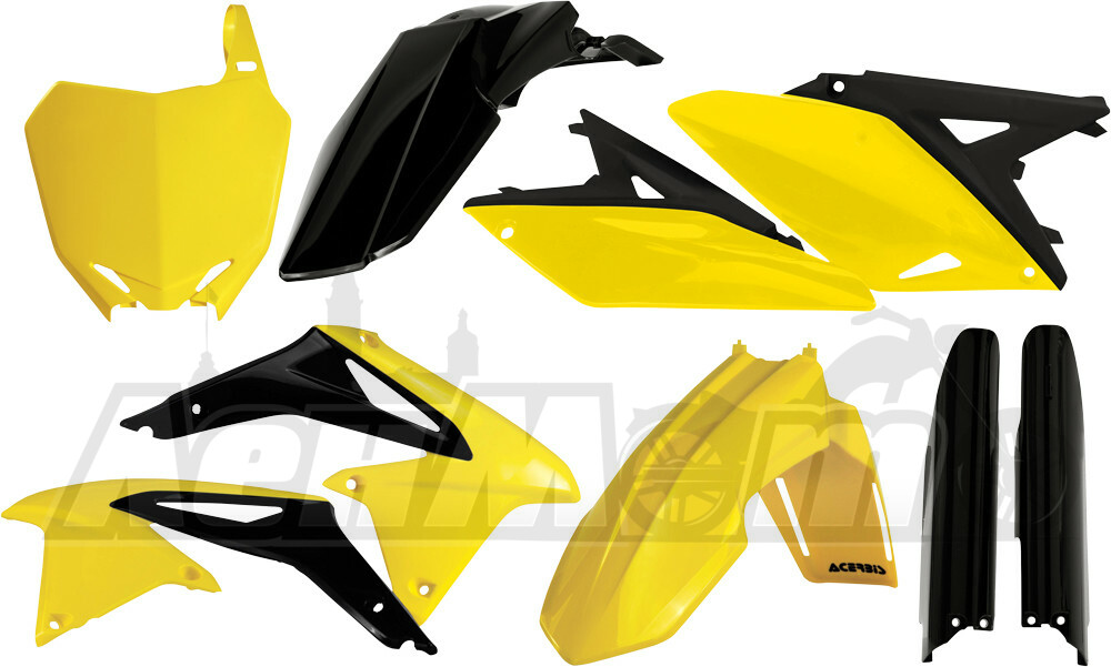 2198034584 ACERBIS Полный комплект пластика (FULL PLASTIC KIT YELLOW)  21980-34584 Western Power Sports купить