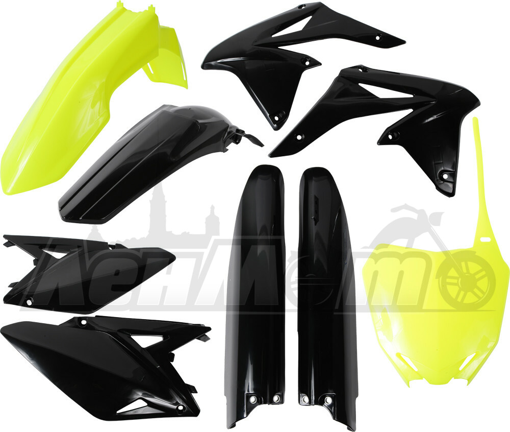 2198035137 ACERBIS Полный комплект пластика (FULL PLASTIC KIT FLUORESCENT YELLOW/BLACK)  21980-35137 Western Power Sports купить