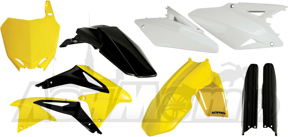 2198043914 ACERBIS Полный комплект пластика (FULL PLASTIC KIT YELLOW)  21980-43914 Western Power Sports купить