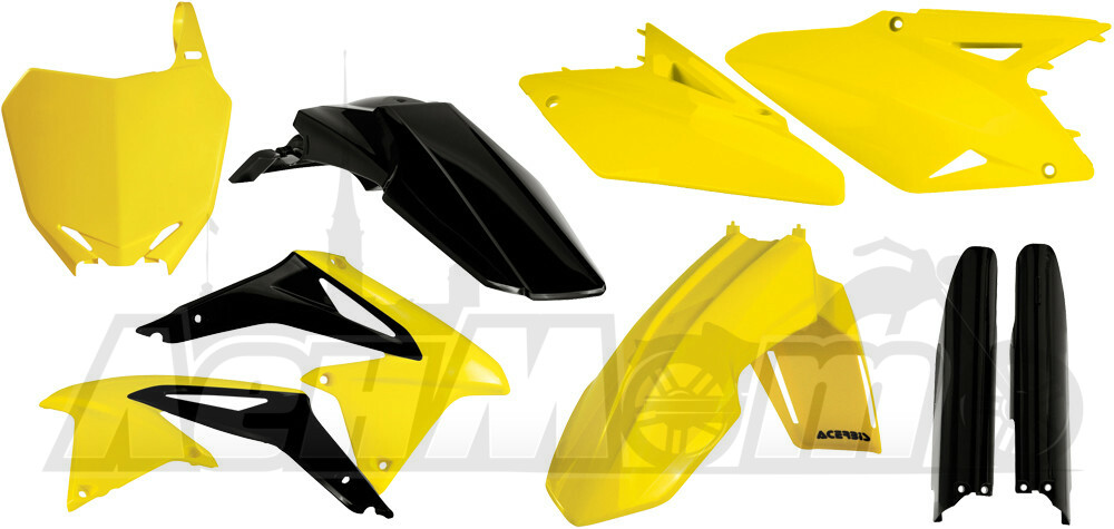 2198044584 ACERBIS Полный комплект пластика (FULL PLASTIC KIT YELLOW)  21980-44584 Western Power Sports купить