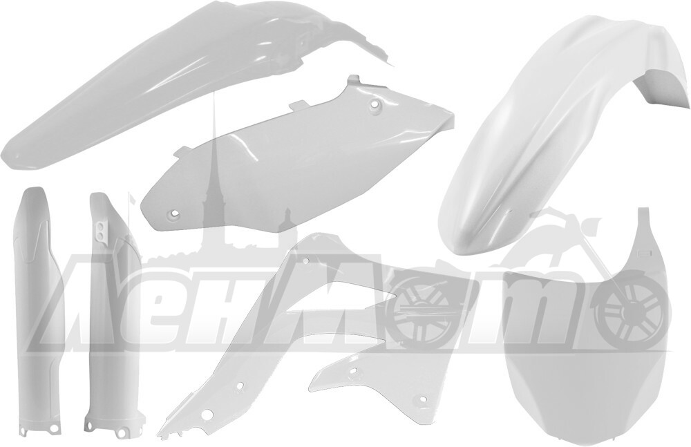 2250450002 ACERBIS Полный комплект пластика (FULL PLASTIC KIT WHITE)  22504-50002 Western Power Sports купить