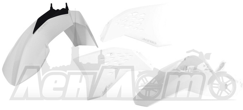 2253030002 ACERBIS Комплект пластика (PLASTIC KIT WHITE)  22530-30002 Western Power Sports купить