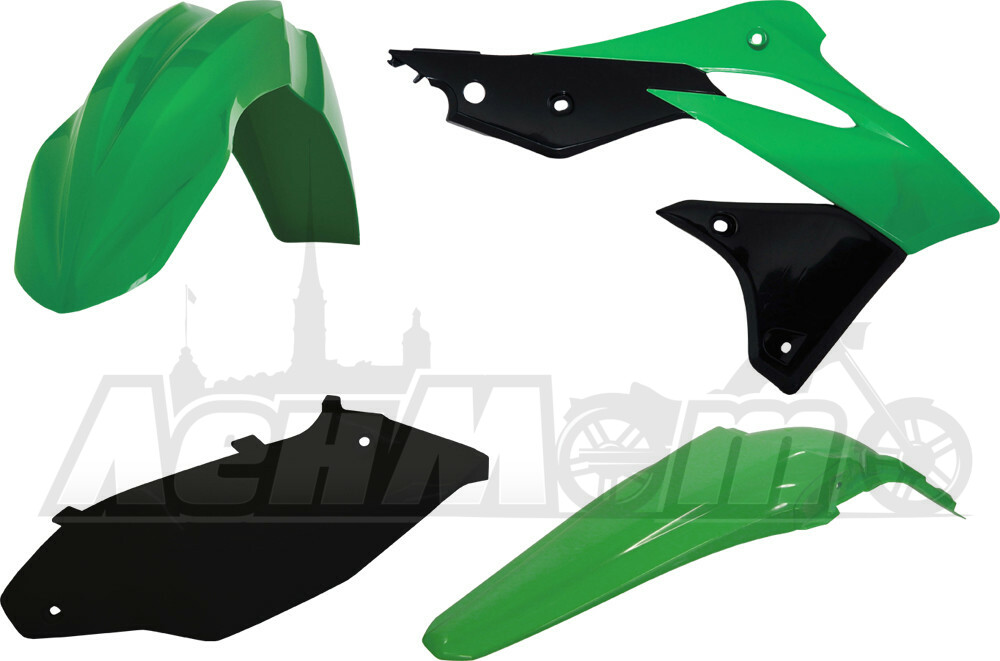 2314173914 ACERBIS Комплект пластика (PLASTIC KIT GREEN)  23141-73914 Western Power Sports купить