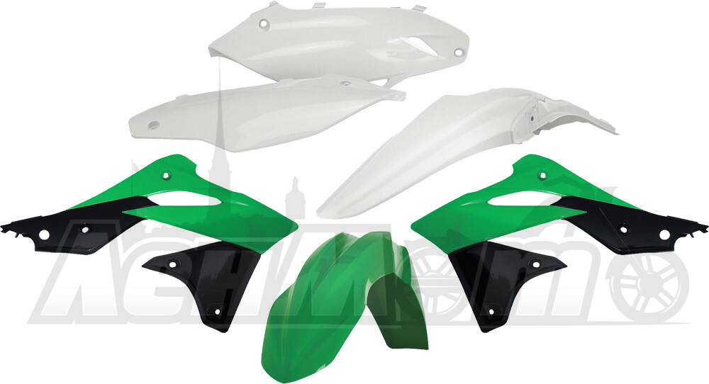 2314174584 ACERBIS Комплект пластика (PLASTIC KIT GREEN)  23141-74584 Western Power Sports купить