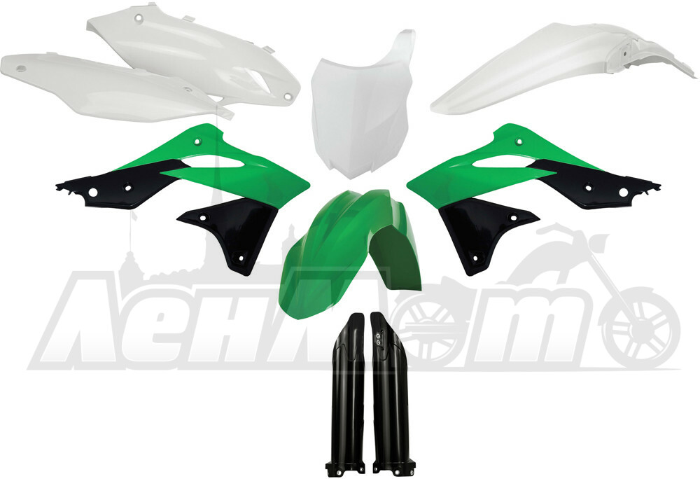 2314184584 ACERBIS Полный комплект пластика (FULL PLASTIC KIT GREEN)  23141-84584 Western Power Sports купить