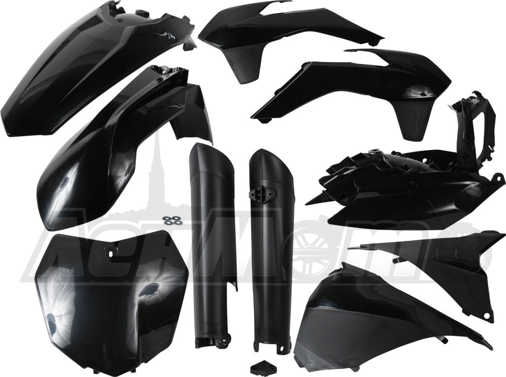 2314330001 ACERBIS Полный комплект пластика (FULL PLASTIC KIT BLACK)  23143-30001 Western Power Sports купить