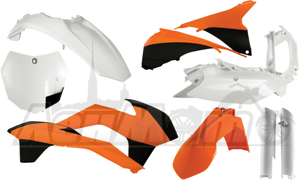 2314333914 ACERBIS Полный комплект пластика (FULL PLASTIC KIT ORANGE)  23143-33914 Western Power Sports купить