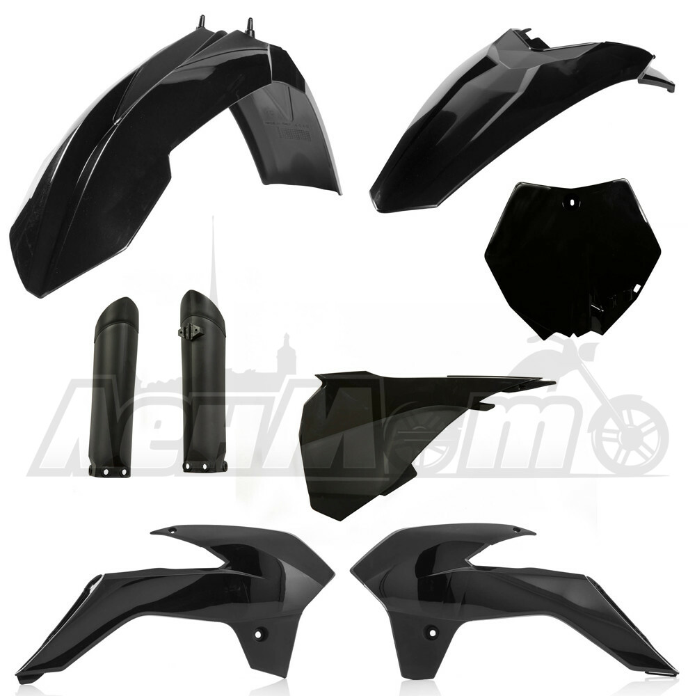 2314340001 ACERBIS Комплект пластика (PLASTIC KIT BLACK)  23143-40001 Western Power Sports купить