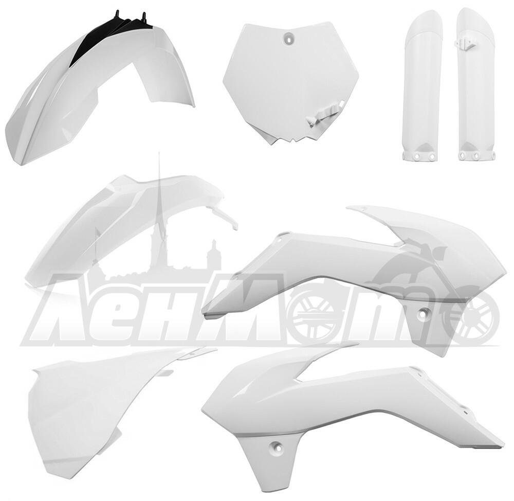 2314340002 ACERBIS Комплект пластика (PLASTIC KIT WHITE)  23143-40002 Western Power Sports купить