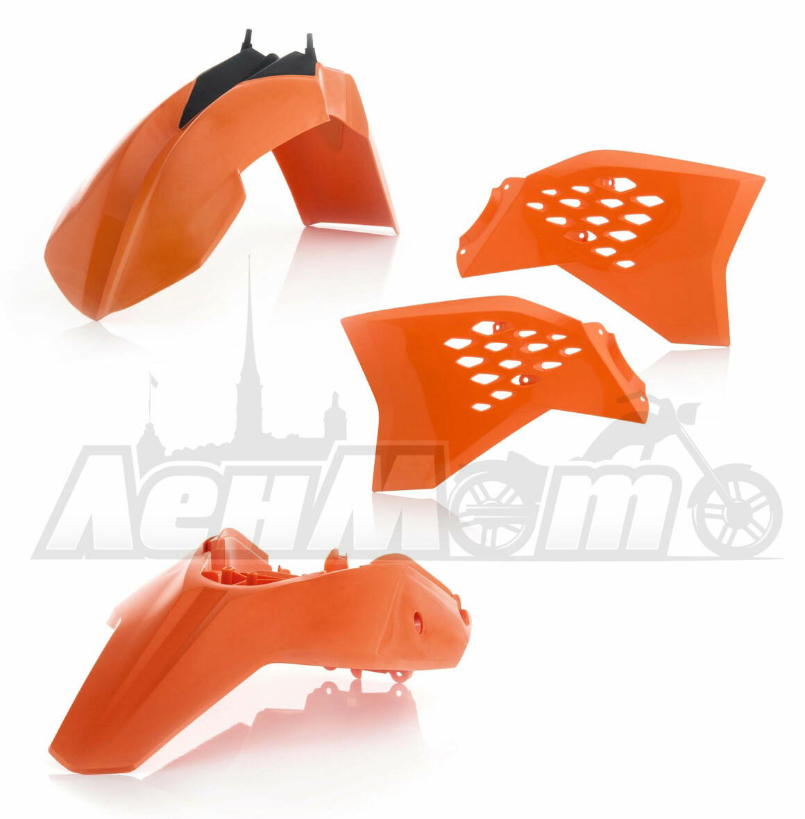 2320843914 ACERBIS Комплект пластика (PLASTIC KIT ORANGE)  23208-43914 Western Power Sports купить