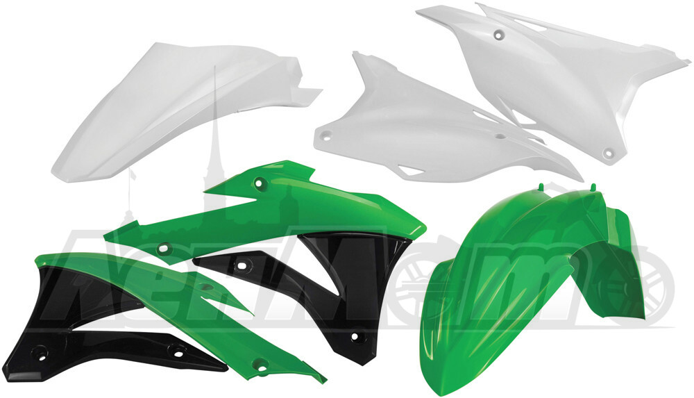 2374104584 ACERBIS Комплект пластика (PLASTIC KIT GREEN)  23741-04584 Western Power Sports купить