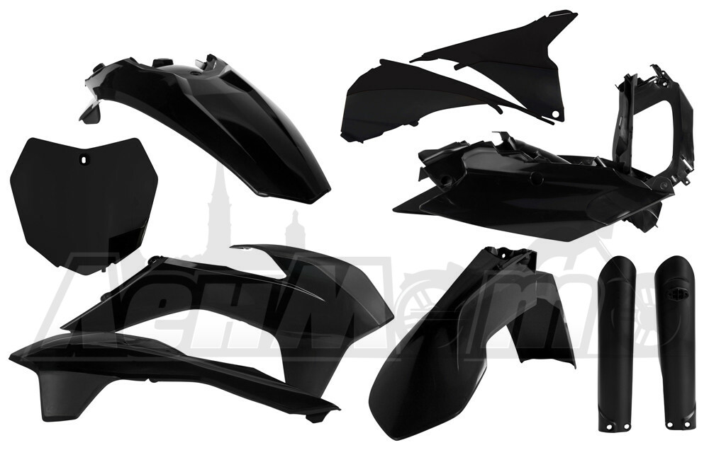 2403090001 ACERBIS Полный комплект пластика (FULL PLASTIC KIT BLACK)  24030-90001 Western Power Sports купить