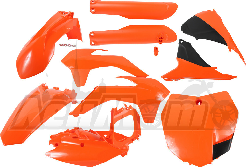 2403091008 ACERBIS Полный комплект пластика (FULL PLASTIC KIT ORANGE/BLACK)  24030-91008 Western Power Sports купить