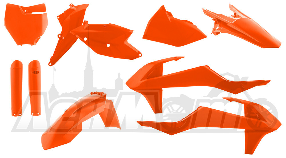 2421065226 ACERBIS Полный комплект пластика (FULL PLASTIC KIT ORANGE)  24210-65226 Western Power Sports купить