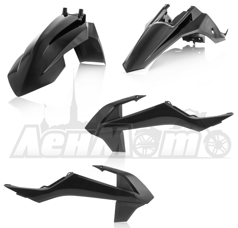 2449620001 ACERBIS Комплект пластика (PLASTIC KIT BLACK)  24496-20001 Western Power Sports купить