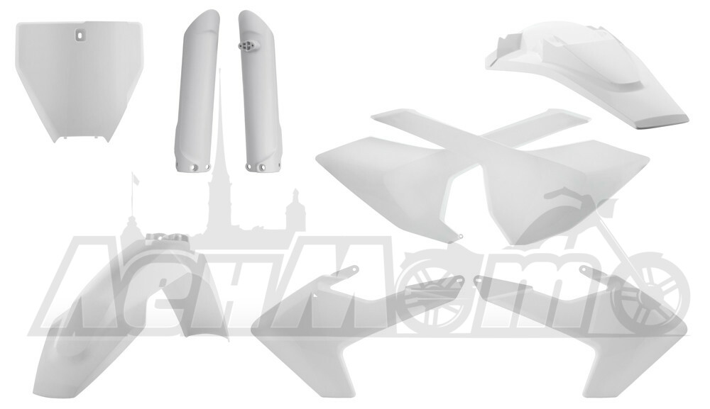 2462600002 ACERBIS Полный комплект пластика (FULL PLASTIC KIT WHITE)  24626-00002 Western Power Sports купить