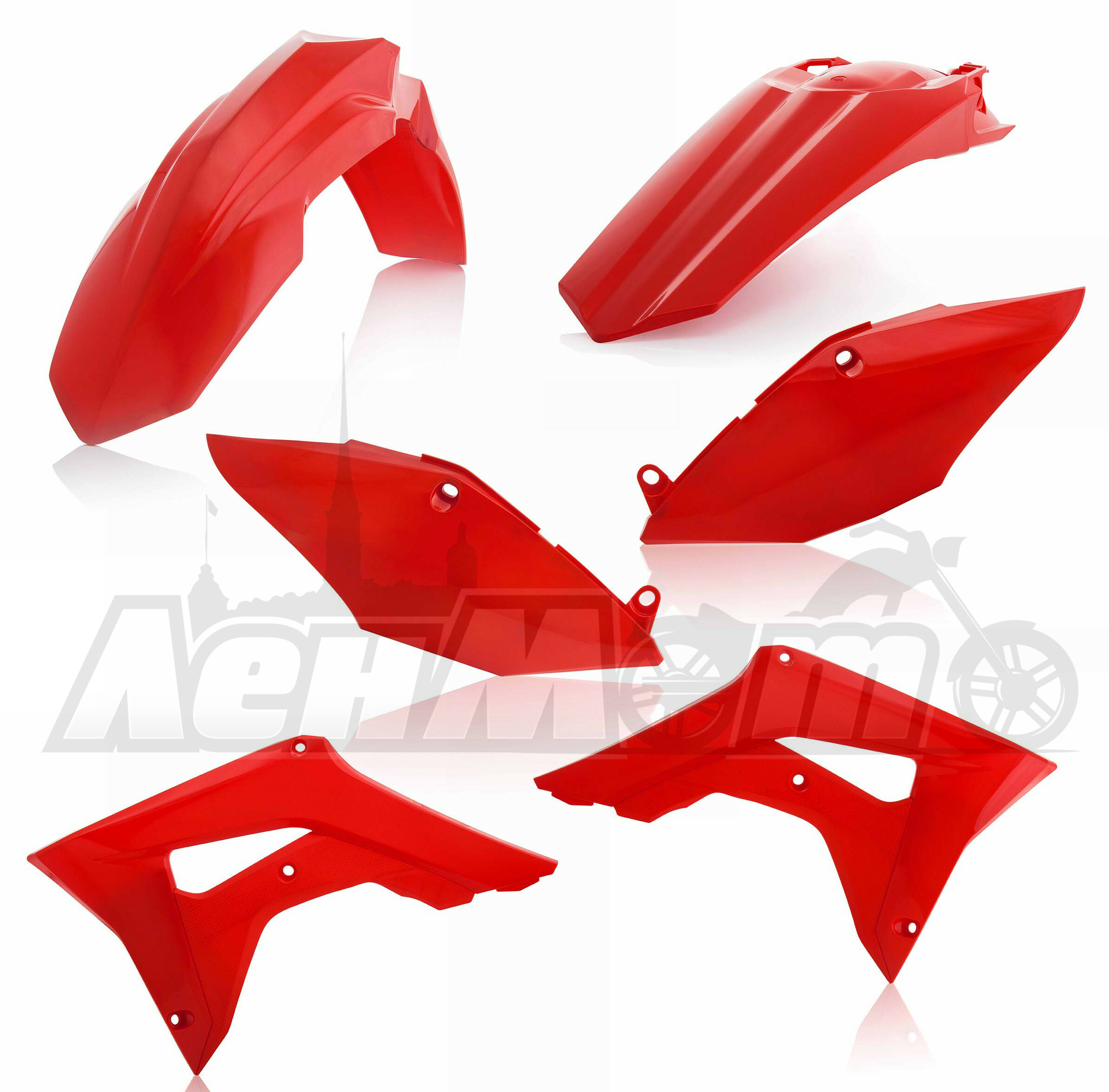 2630690227 ACERBIS Комплект пластика (PLASTIC KIT RED)  26306-90227 Western Power Sports купить