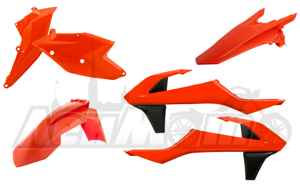 2634064617 ACERBIS Комплект пластика (PLASTIC KIT FLUORESCENT ORANGE)  26340-64617 Western Power Sports купить