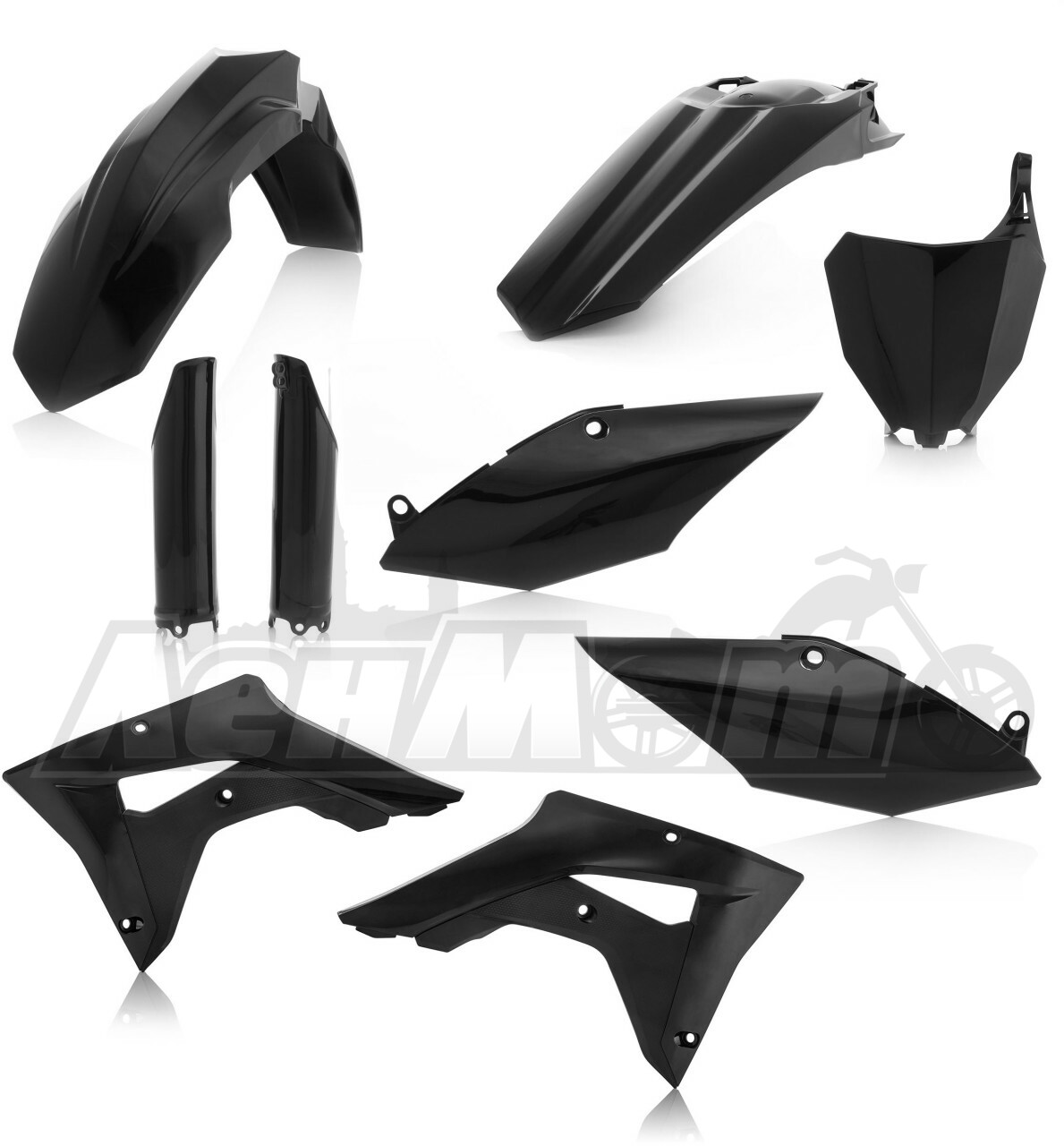 2645470001 ACERBIS Полный комплект пластика (FULL PLASTIC KIT BLACK)  26454-70001 Western Power Sports купить