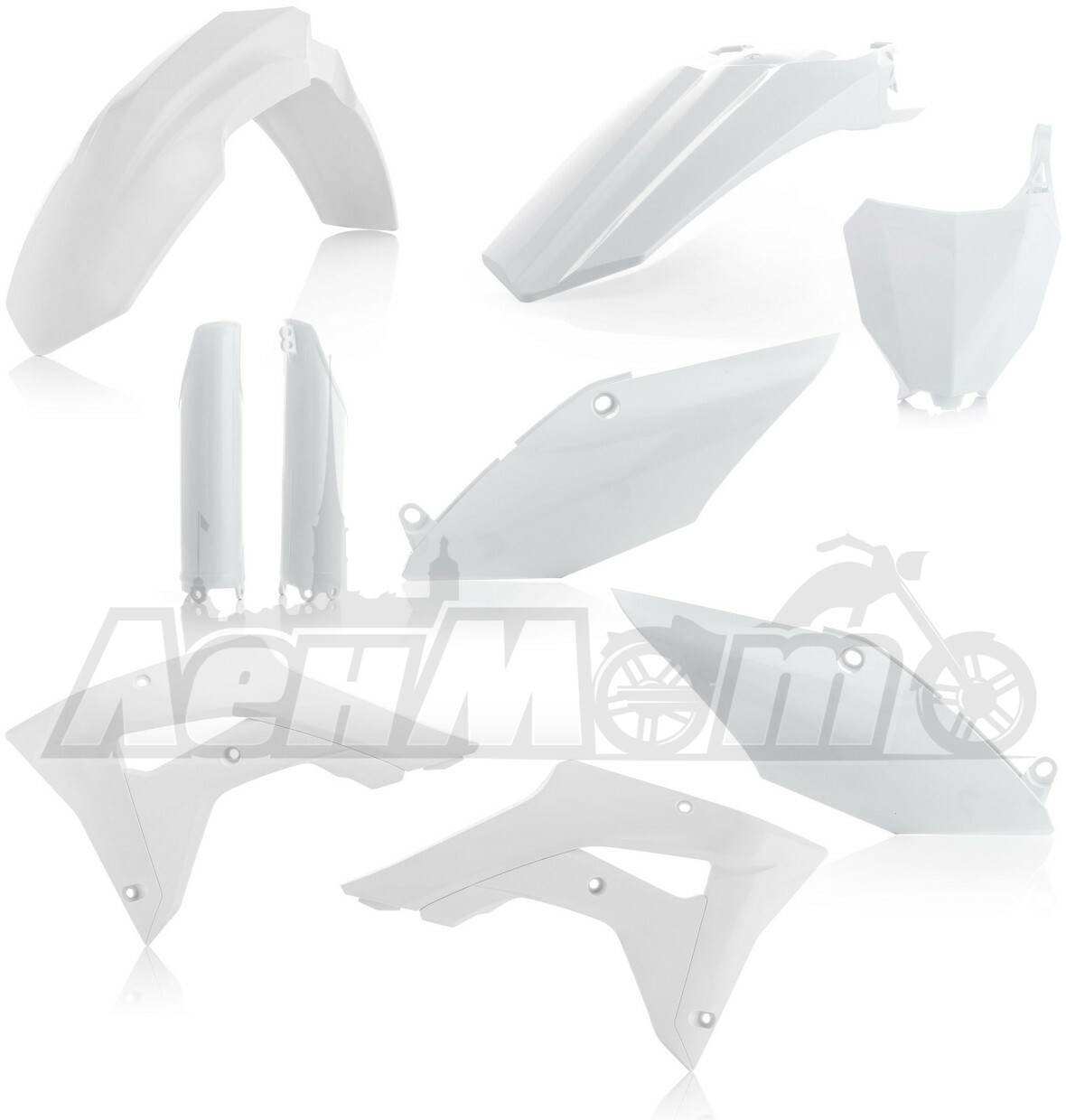 2645470002 ACERBIS Полный комплект пластика (FULL PLASTIC KIT WHITE)  26454-70002 Western Power Sports купить