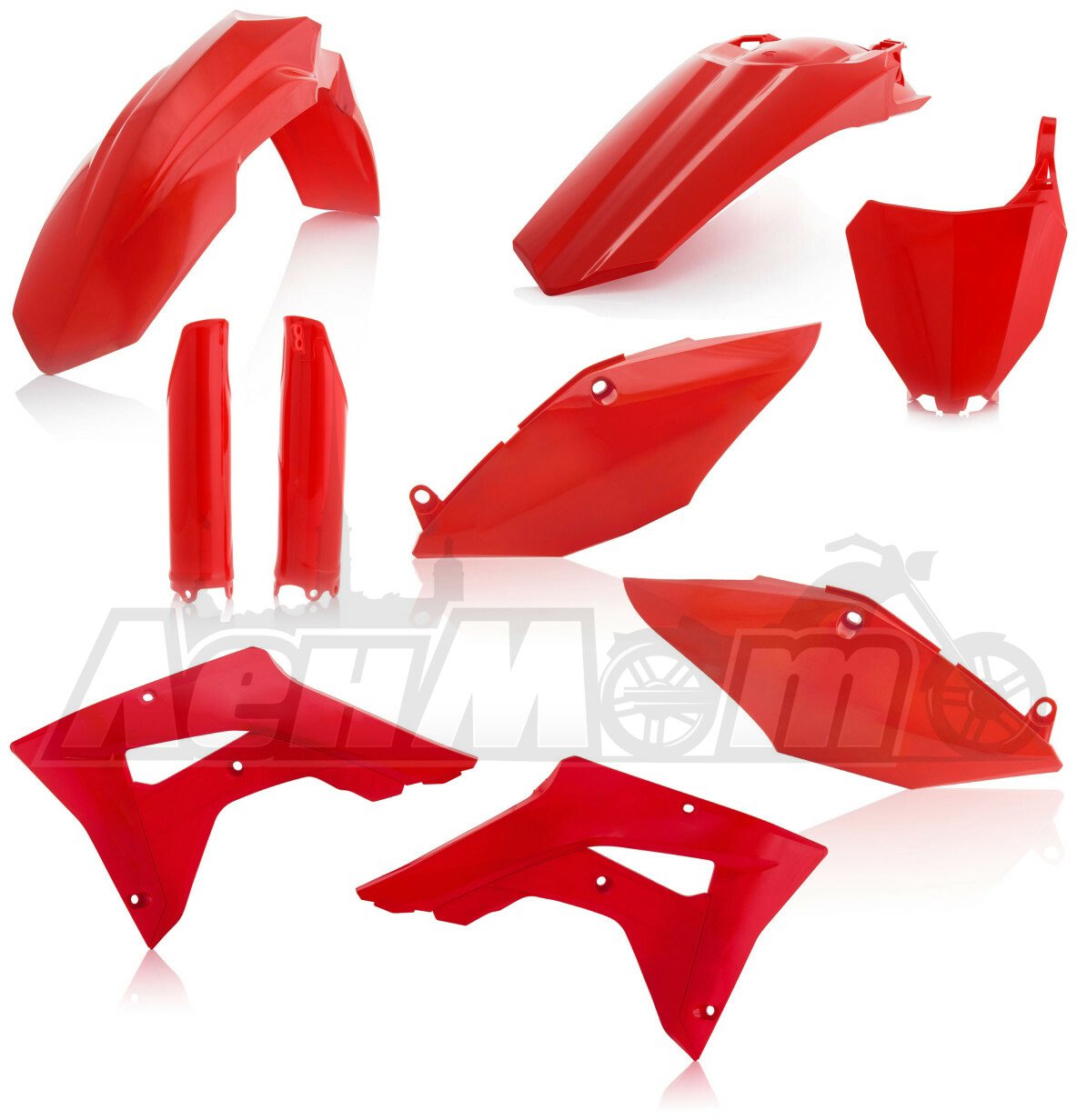 2645470227 ACERBIS Полный комплект пластика (FULL PLASTIC KIT RED)  26454-70227 Western Power Sports купить