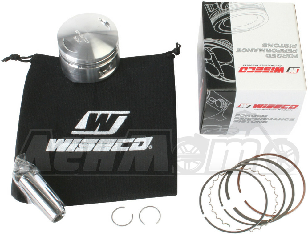 4752M05500 WISECO Поршень с кольцами, пальцем и стопорными колечками (WISECO DIRTBIKE PISTON 1.00 MM) купить