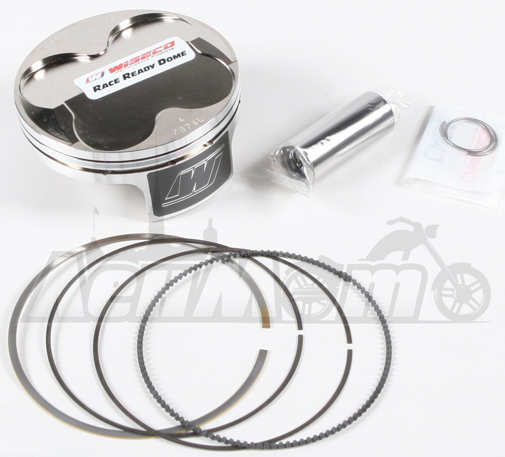 RC897M09600 WISECO Поршень с кольцами, пальцем и стопорными колечками (PISTON M09600 RACERS CHOICE) купить