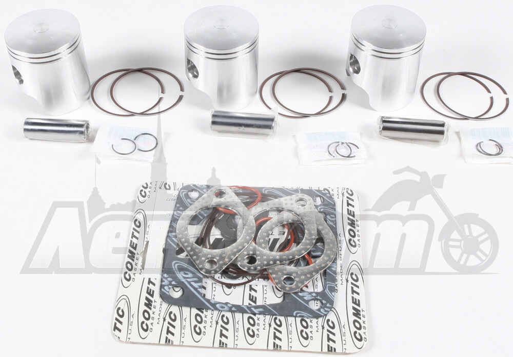 SK1348 WISECO Поршневой комплект и набор прокладок верхней части двигателя (WISECO PISTON KIT - POLARIS) купить