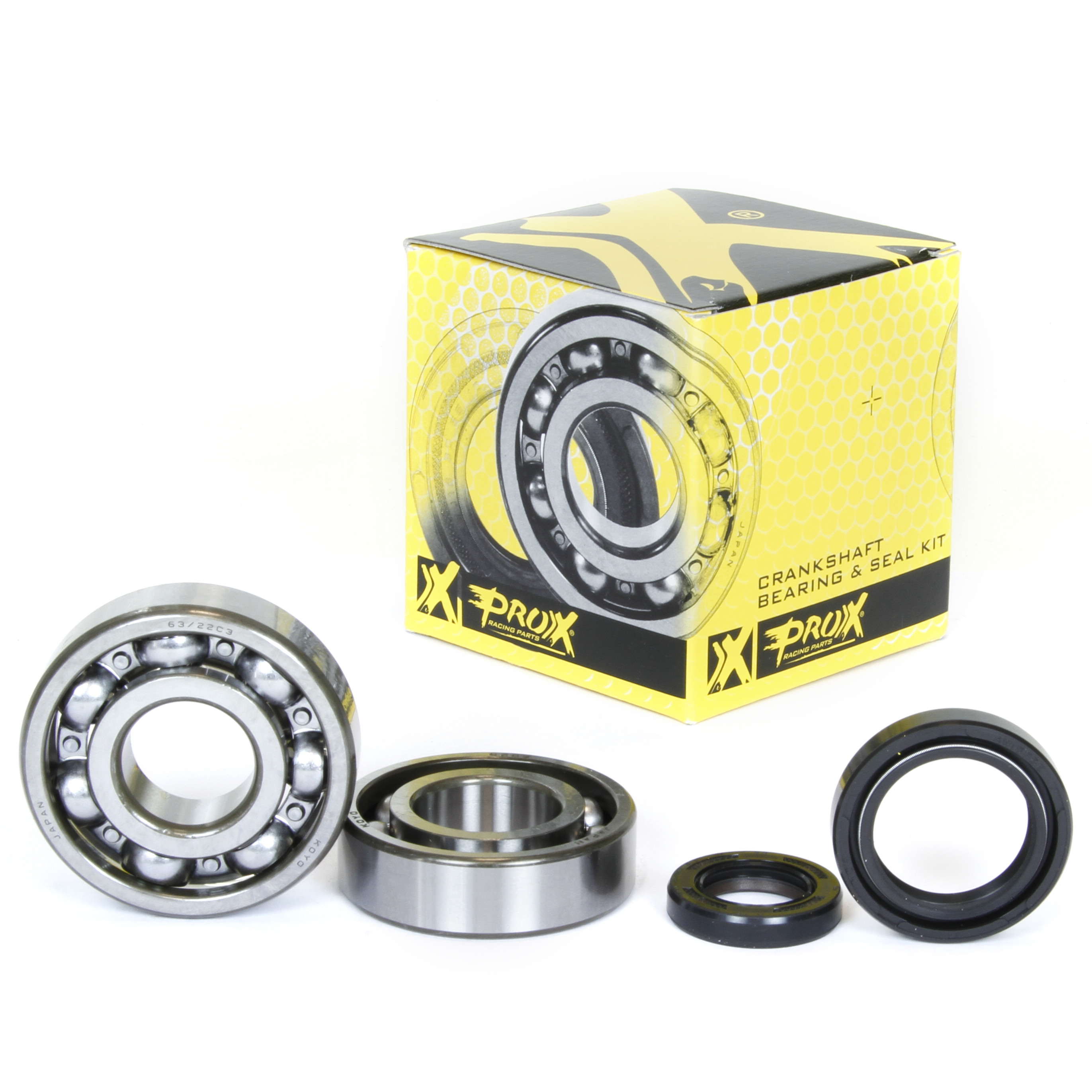 23.CBS32087 PROX Комплект подшипников и сальников коленвала (CRANKSHAFT BEARING & SEAL KIT SUZ)  19-32087 Western Power Sports купить