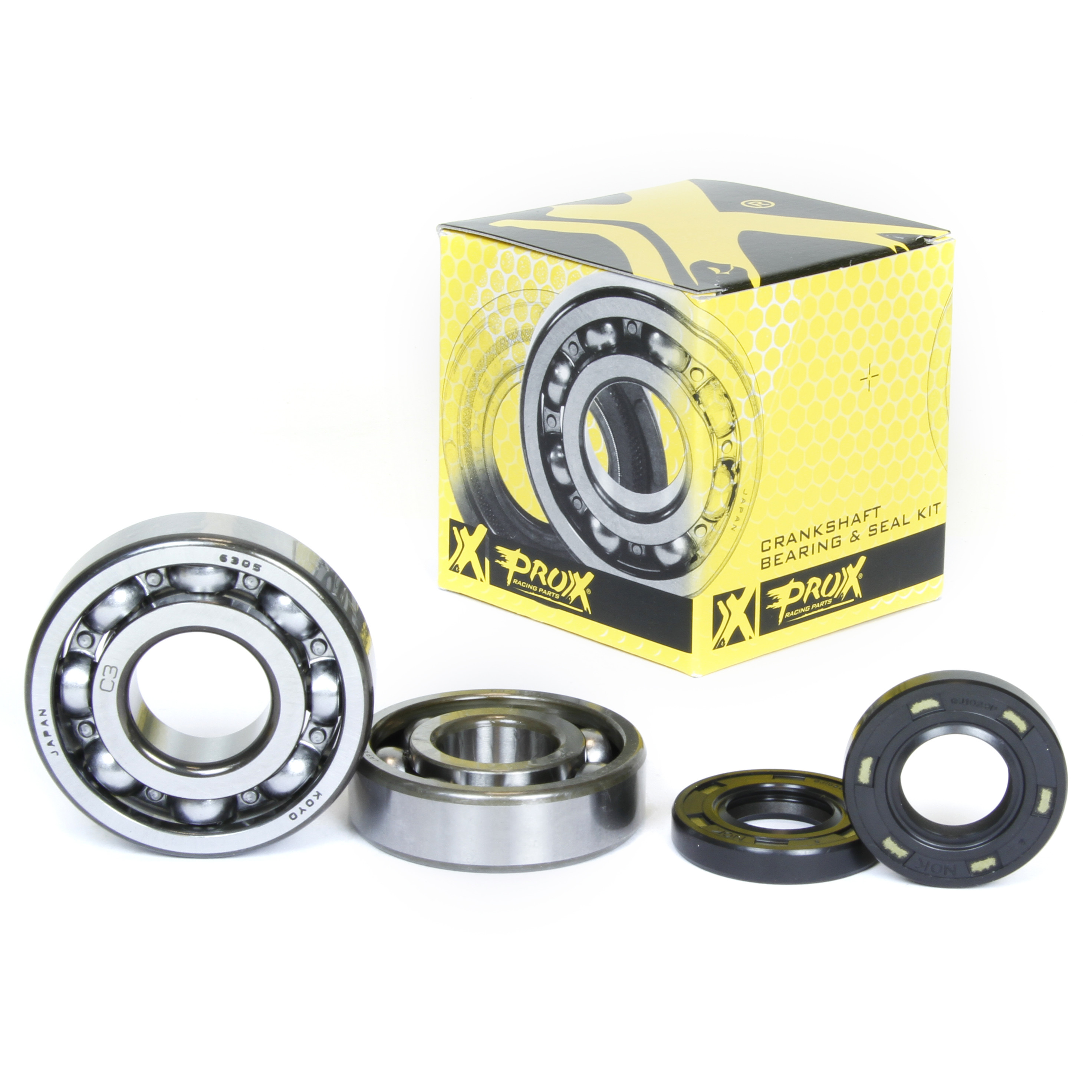 23.CBS42085 PROX Комплект подшипников и сальников коленвала (CRANKSHAFT BEARING & SEAL KIT KAW)  19-42085 Western Power Sports купить