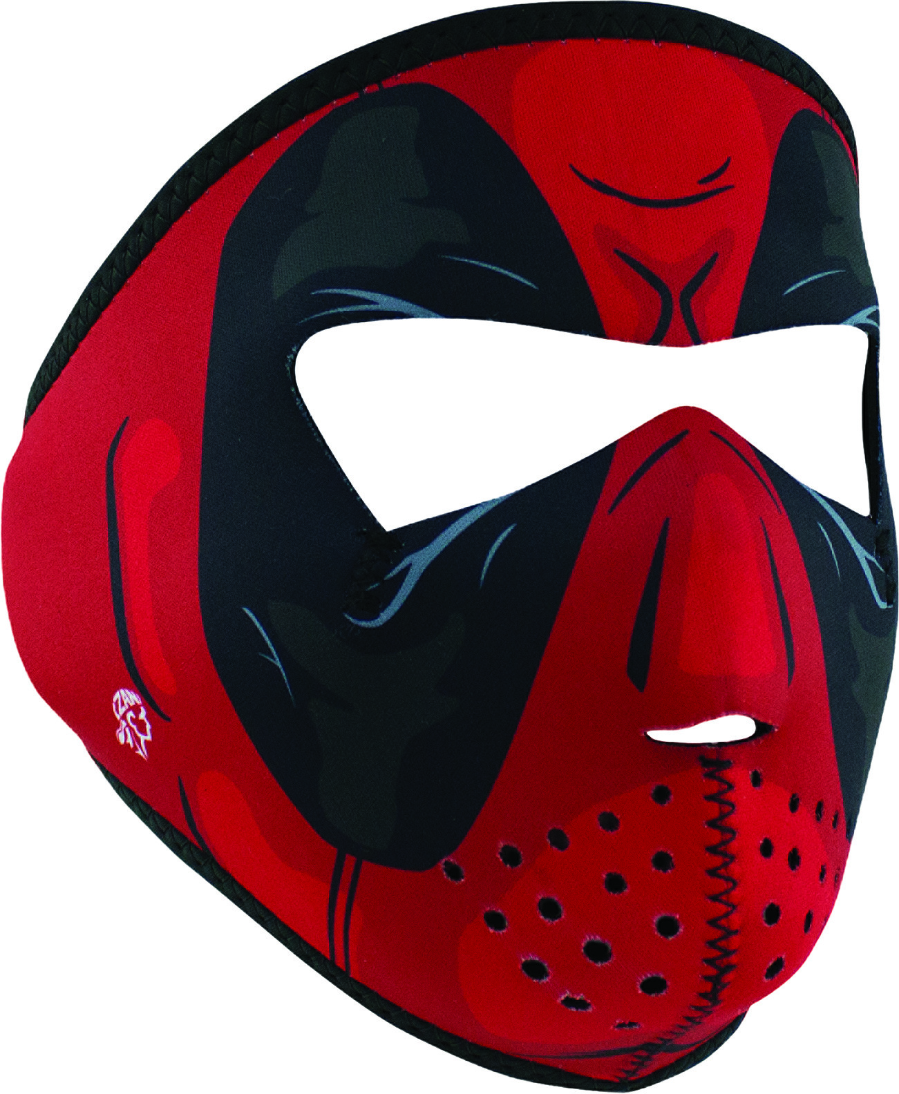 Красная маска синяя маска. Красная маска. Супергерой в красной маске. Маска с красным визором. Красно синяя маска.