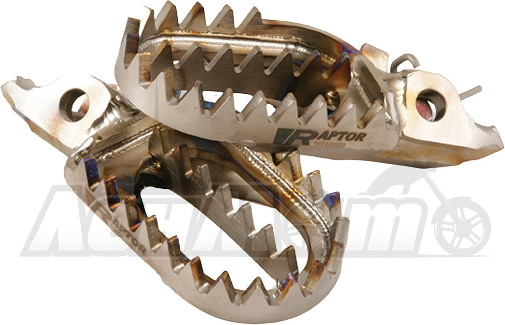 RX002 RAPTOR Подножки (TITANIUM FOOT PEGS)  56-9150 Western Power Sports купить