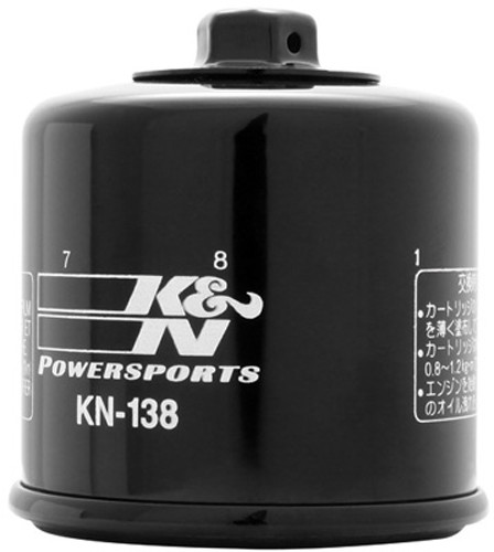 KN-138 K&N Масляный фильтр (OIL FILTER)  56-0138 Western Power Sports купить
