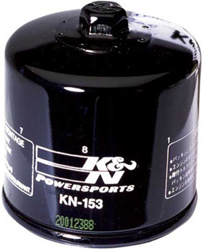KN-153 K&N Масляный фильтр (OIL FILTER)  56-0153 Western Power Sports купить