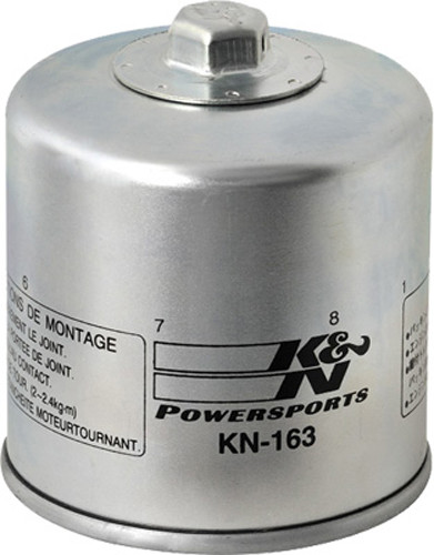 KN-163 K&N Масляный фильтр (OIL FILTER)  56-0163 Western Power Sports купить