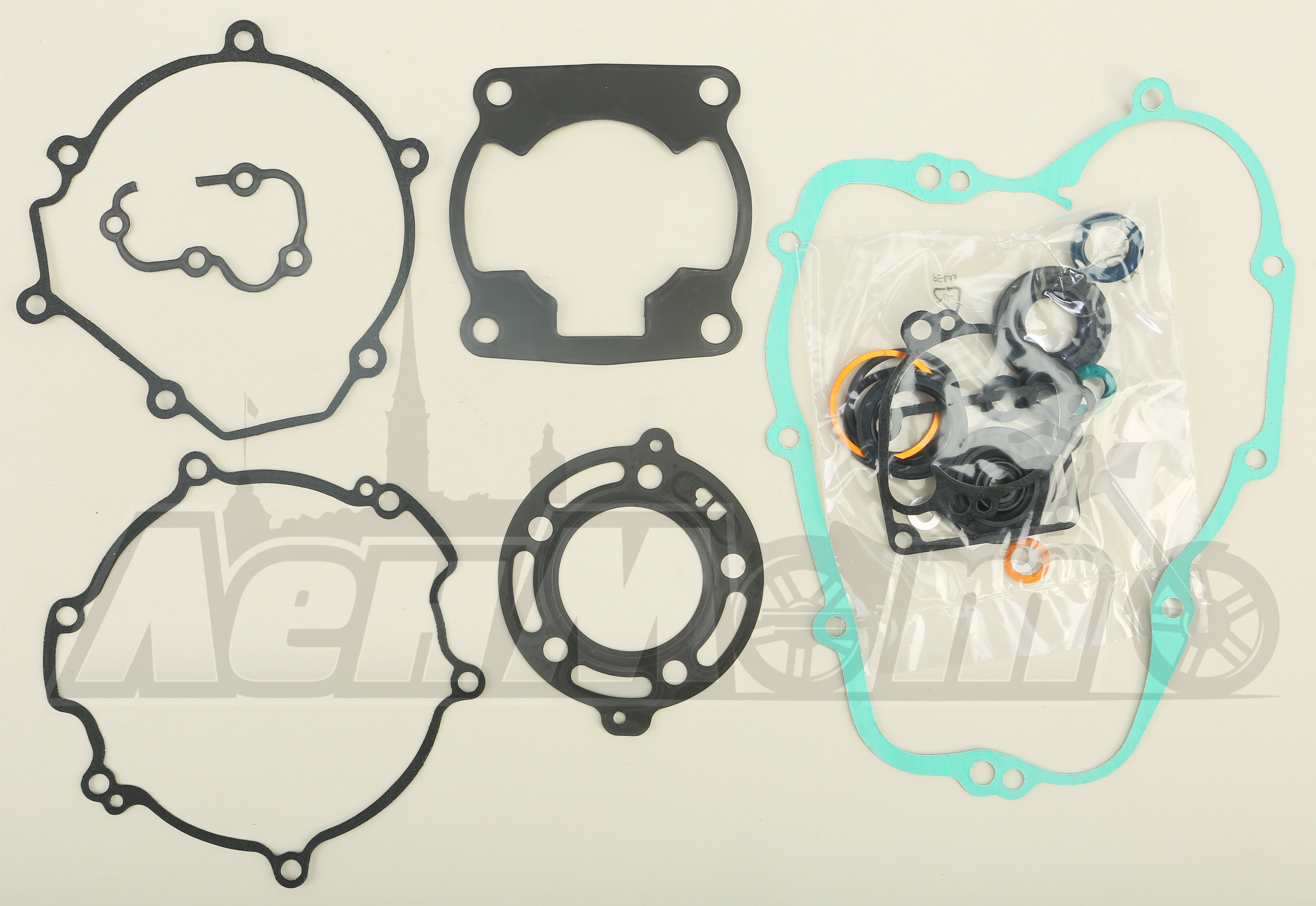 P400250900065 ATHENA Комплект прокладок (COMPLETE GASKET KIT W/OIL SEALS KAW)  68-0414 Western Power Sports купить