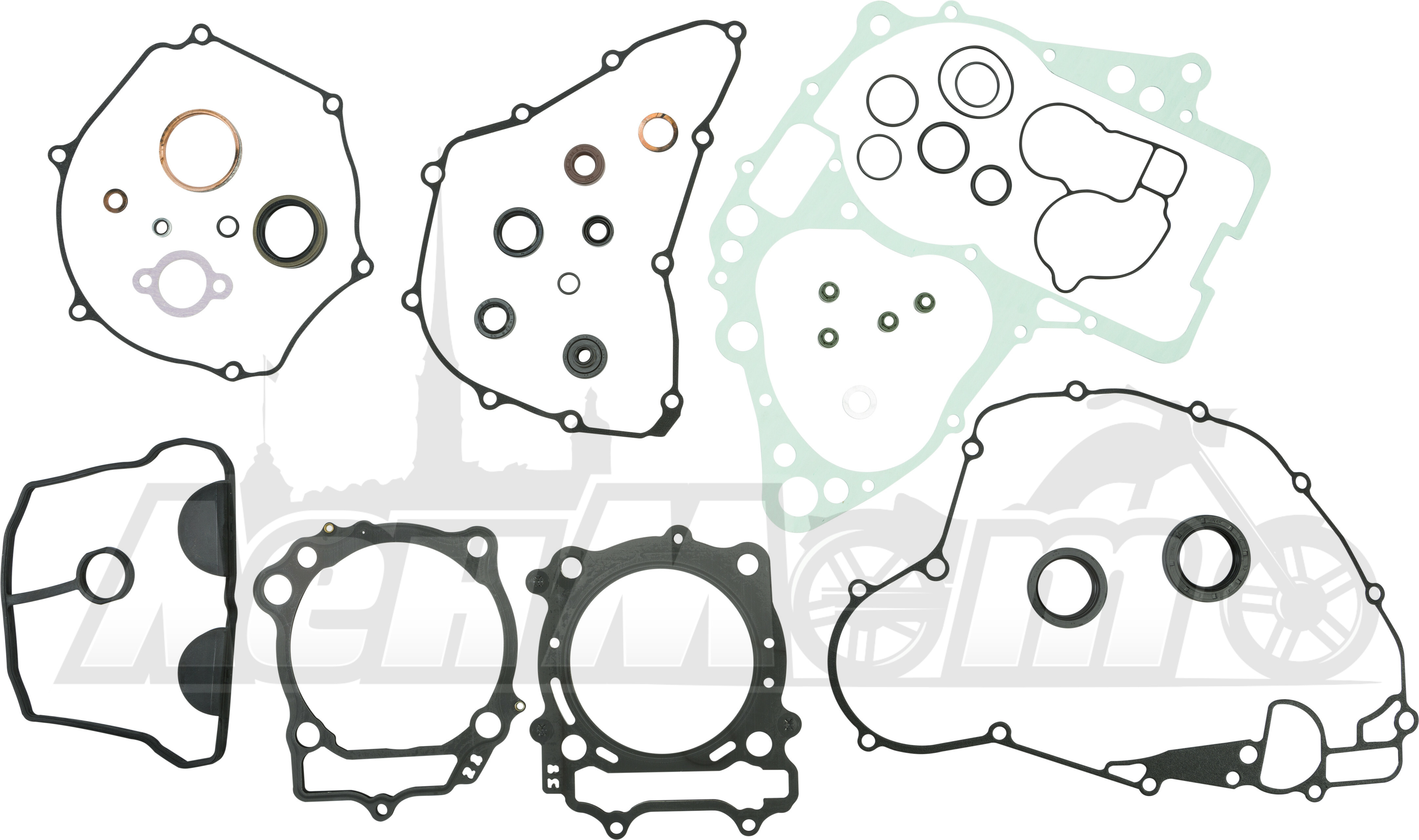 P400510900095 ATHENA Комплект прокладок (COMPLETE GASKET KIT W/OIL SEALS SUZ)  68-0511 Western Power Sports купить